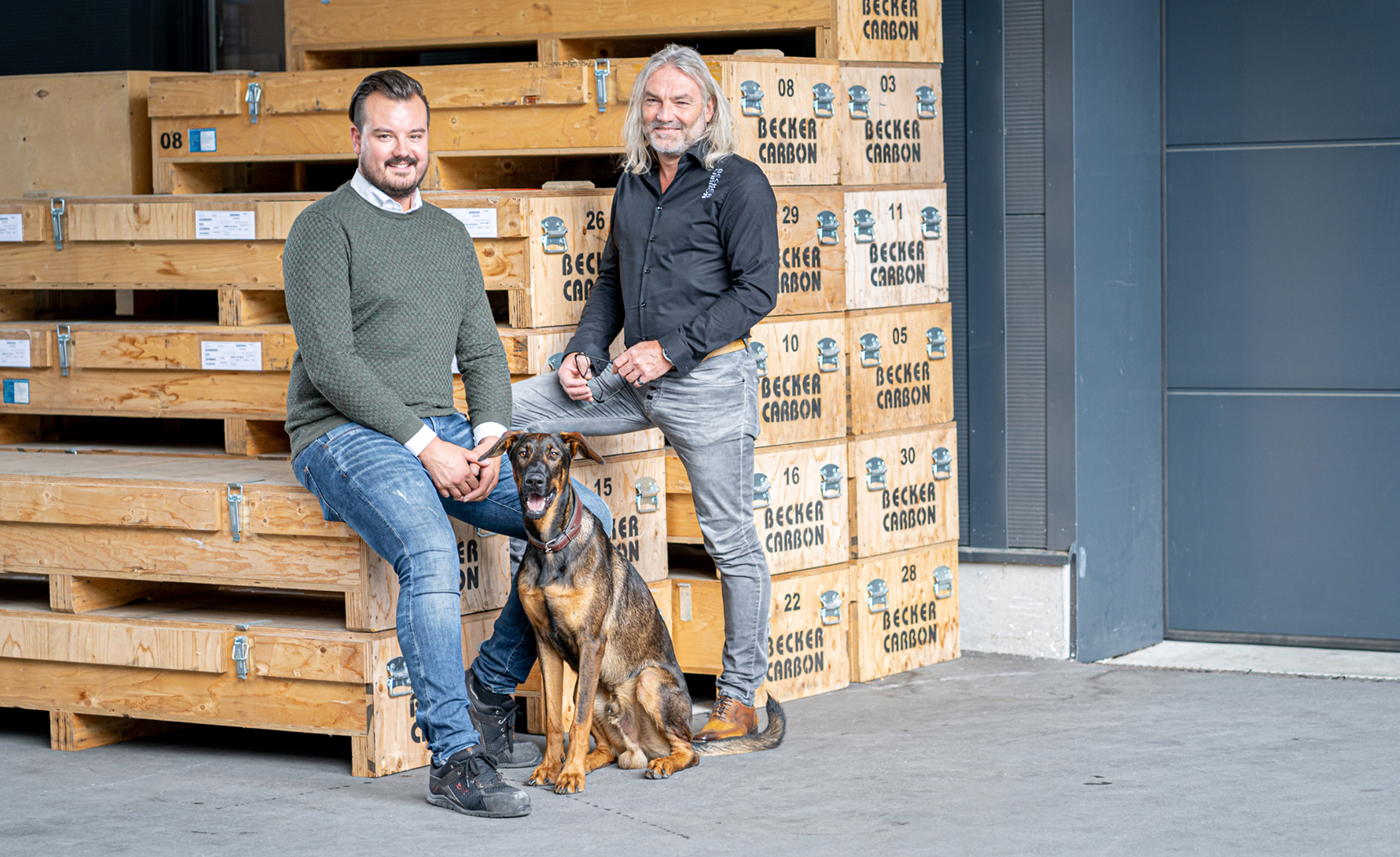 Geschäftsführer Christian Becker und Philipp Grünhagen